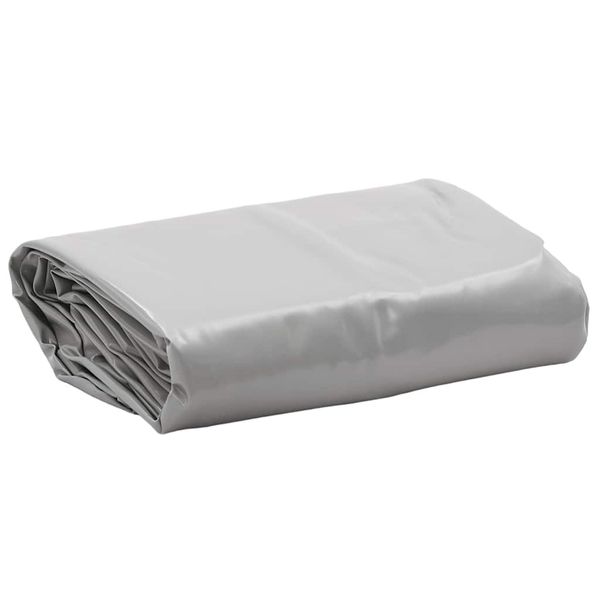 vidaXL Celta sivá Ø 3 m 650 g/m²