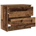vidaXL TV skrinka Old Wood 60x35x54 cm Engineered Wood