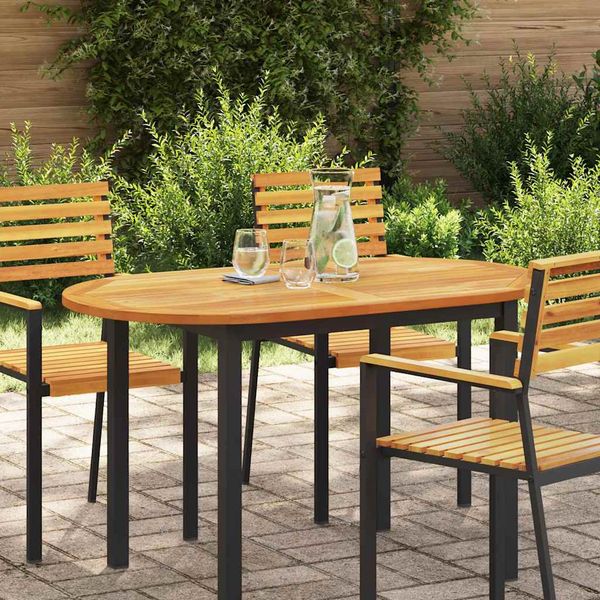 vidaXL Vrchná doska Prírodný olej 120 x 70 x 2 cm Pevné akáciové drevo