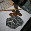 Zberateľský odznak Arkham Horror - replika policajného odznaku