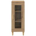 vidaXL Servírovacia skriňa Remeselný dub 34.5 x 32.5 x 90 cm