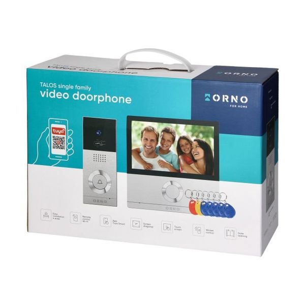Videozvonček ORNO OR-VID-MS-1078 TALOS 4-drôt, Tuya Smart, LCD 7" Videozvonek ORNO OR-VID-MS-1078 TALOS 4-drát, Tuya Smart, LCD 7"