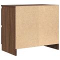 VidaXL TV skrinka Hnedý Dub 60x35x54 cm Drevo
