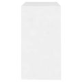 vidaXL Komoda biela 70x41x75 cm spracované drevo