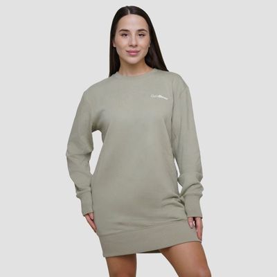 Dámska mikina Agile Longline Sage - GymBeam, veľkosť XS, veľkosť oblečenia XS