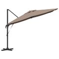 vidaXL Roma Parasol 286 x 284 x 265 cm Hliník a polyester Obdĺžnikový
