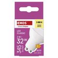LED žiarovka Classic MR16 / GU10 / 3 W (32 W) / 345 lm / teplá biela