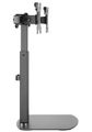 Neomounts FPMA-D865DBLACK /Držák displeje/na stůl/10-27"/stojan/VESA 100X100/nosn.2x6kg/2 displeje/černý Stojan, VESA, stolní, pro 2 ploché monitory, úhloprícka 10"-27", náklon 40°, otácení 20°, rotace 360°, nosnost 12kg, cerný