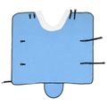 vidaXL Plášť pre kone Plný aqua 85 cm Polárna fleece