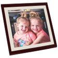 vidaXL Fotorámiky na stenu alebo stôl 5 ks tmavočervené 40x40 cm