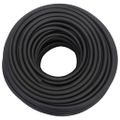 vidaXL Hybridná vzduchová hadica, čierna 0,6" 20 m, guma a PVC