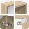 vidaXL Set kabinetov do kúpeľne 3 ks 116 x 16 x 62,5 cm