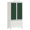 vidaXL Kreatívne úložisko pre deti ROROS Biela 90 x 45 x 180 cm