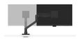 BenQ BSH01 ergonomické rameno nosnost až 20 kg, černá Rameno na monitor, 17-45 palcu, 2-20 kg, VESA 75×75/100×100, plynová pružina, otácení 360°, náklon 50°/-20°, výsuv 482 mm