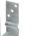 vidaXL Kotviace pätky 2 ks strieborné 14x6x15 cm pozinkovaná oceľ