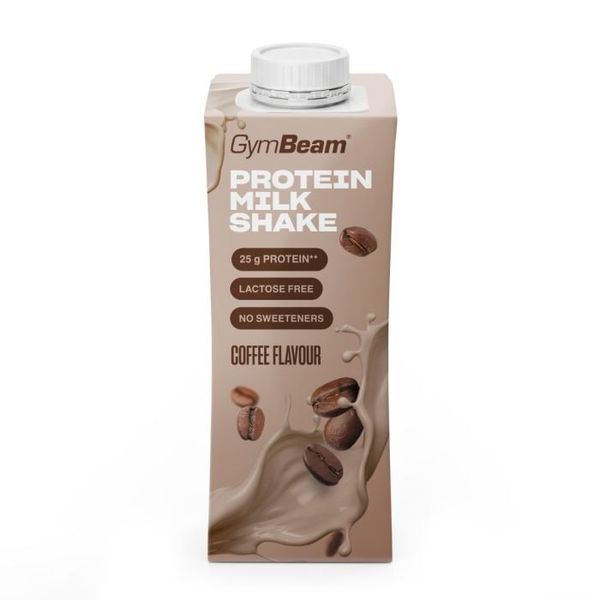 25g Protein Milkshake - GymBeam, káva, 250 ml