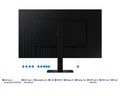 Samsung ViewFinity S6/S60UD/32"/IPS/QHD/100Hz/5ms/Black/3R LED monitor, 32", IPS, 2560×1440, 16:9, 100Hz, 5ms, 350cd/m2, DisplayPort, 2× HDMI, 3× USB, USB-C, LAN, Pivot, čierny, energ. tr.