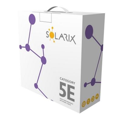 Kabel UTP CAT5E Solarix SXKD-5E-UTP-LSOH 100 m