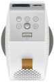 BenQ GV50/ Full HD LED Mini projektor/ Laser/ Google TV / 500ANSI/ 100 000:1/ BT/ HDMI/ USB-C/ Wi-Fi/ woofer 10W Projektor, prenosný, DLP, laser, Full HD, 500ANSI, HDMI, USB, USB-C, Wi-Fi, Bluetooth, Android 11, repro, bielo-šedý