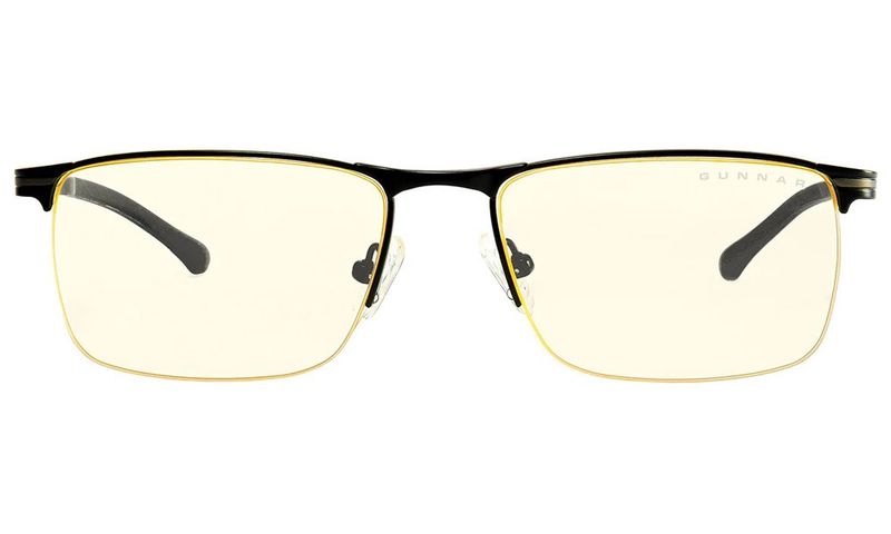 GUNNAR kancelárske/herné brýle MARIN ONYX * čirá skla * BLF 35  * GUNNAR focus Brýle, kancelárske, herné, čierne obrúčky, čirá skla