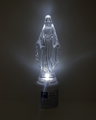 HD-135 LED svieca Panna Mária - biely blikajúci plameň HOME DECOR