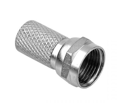 F konektor 7 mm skrutkovací balenie = 100 ks
