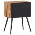 vidaXL Nočný stolík 47x31,5x60 cm masívne tíkové drevo