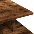 vidaXL Konferenčný stolík dymový dub 102x55x35 cm kompozitné drevo