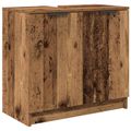 vidaXL Sada kúpeľňového nábytku 3 ks Staré drevo 64,5 x 33,5 x 59 cm