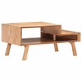 vidaXL Konferenčný stolík 100x50x45 cm recyklovaný masív