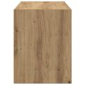 vidaXL skriňa s 2 zásuvkami dub artisan 60x31x40 cm kompozitné drevo