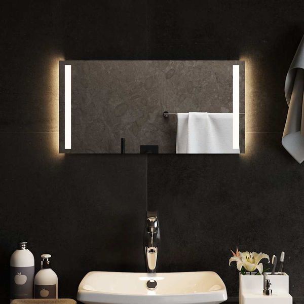 vidaXL LED kúpeľňové zrkadlo 60x30 cm