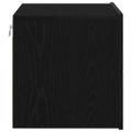 vidaXL Nočný stolík 2 ks Čierny dub 50 x 39 x 41 cm Kompozitné drevo