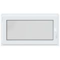 vidaXL Otočné a sklopné okno do suterénu RISOR 110 x 50 cm PVC a sklo