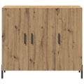 vidaXL Servírovacia skriňa Remeselný dub 90 x 34 x 80 cm