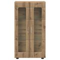 vidaXL Servírovacia skriňa FLORIN 55,5 x 29 x 100 cm Remeselný dub