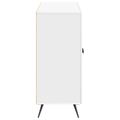 vidaXL Servírovacia skriňa Biela s vysokým leskom 89 x 34,5 x 80 cm