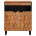 vidaXL Servírovacia skriňa Drevité hnedé dokončenie 60 x 33 x 75 cm