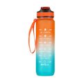 Tritanová fľaša na pitie NILS Camp NCD68 1000 ml oranžovo-modrá