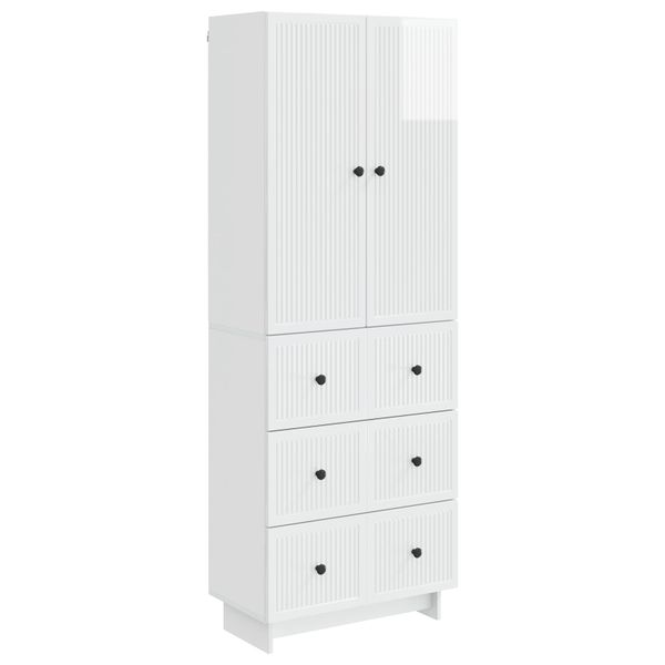 vidaXL Sada skríň 2 pcs 66 x 34,5 x 90 cm Kompozitné drevo