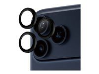 PanzerGlass Hoops Apple iPhone 17 Pro/16 Pro/15 Pro/17 Pro Max/16 Pro Max/15 Pro Max čierne ochranné krúžky na šošovky fotoaparátu