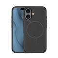 Silicone Thin Mag case for iPhone 16e / 17e black