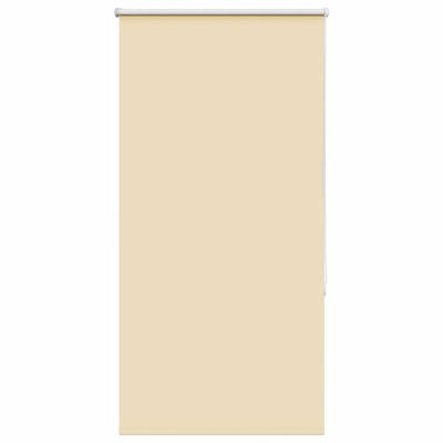 vidaXL Roleta Zatemnenie Béžová 85x150 cm Šírka látky 80,7cm Polyester