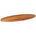 vidaXL Stolová doska 100x40x3,8 cm oválna masívna akácia