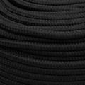 vidaXL Lodné lano čierne 10 mm 25 m polypropylén