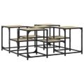 vidaXL Konferenčný stolík dub sonoma 91x91x40 cm kompozitné drevo