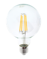 Dekoračná LED žiarovka FILAMENT Trixline 8W 960lm G95 E27 teplá biela