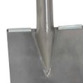 vidaXL Hlava lopaty 4 ks Strieborná 43 x 17 cm