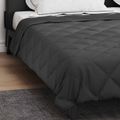 vidaXL Letná prikrývka 220 x 240 cm Leto 200 gsm Antracit
