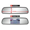 Compass 33398 LCD displej/zrcadlo na zadné zrkadlo pre parkovaciu kameru